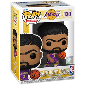 Funko Pop! NBA: Lakers - Anthony Davis (Purple Jersey) w/ Protector