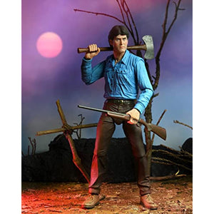 Neca Evil Dead 40TH Anniversary Ultimate ASH 7" Figure IN STOCK