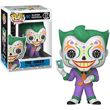 Load image into Gallery viewer, Funko POP Heroes: Dia De Los DC - Joker Figure w/ Protector
