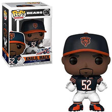 Load image into Gallery viewer, NFL Khalil Mack # 126 Chicago Bears Wave 6 Pop Vinyl Figure w/ Protector