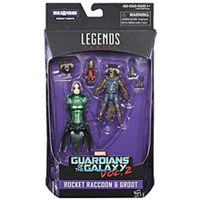 Load image into Gallery viewer, Marvel Guardians of the Galaxy Legends Series Rocket Raccoon, 6-inch