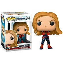 Load image into Gallery viewer, Funko POP! Marvel: Avengers Endgame CAPTAlN MARVEL Figure #459 w/ Protector