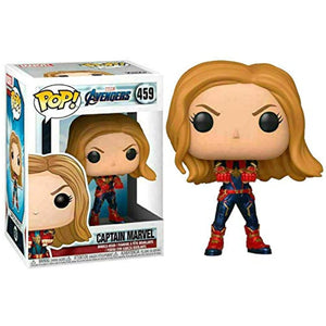 Funko POP! Marvel: Avengers Endgame CAPTAlN MARVEL Figure #459 w/ Protector