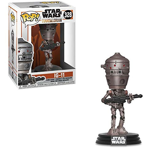 Funko Pop! Star Wars: Mandalorian - IG-11 Figure w/Protector