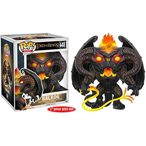 Funko POP Movies The Lord of The Rings Balrog 6" Action Figure,Black