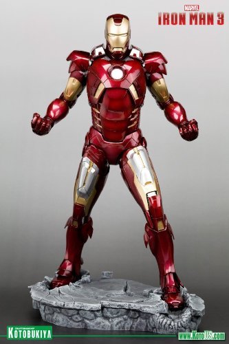 Iron Man Marvel Movie 3 Mark VII Pre-Paint Model Kit 1/6 Scale