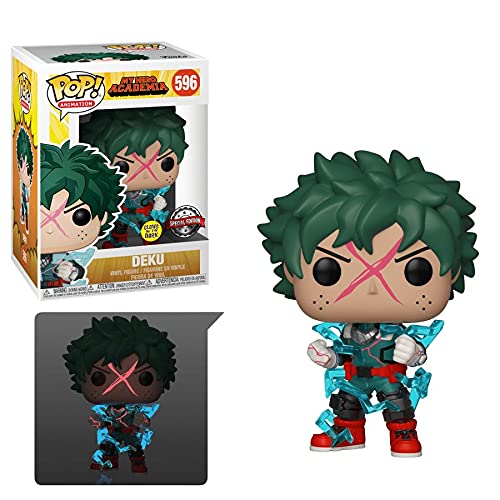 Funko The My Hero Academia Deku Cowl Glow-in-The-Dark Pop! Vinyl Standard