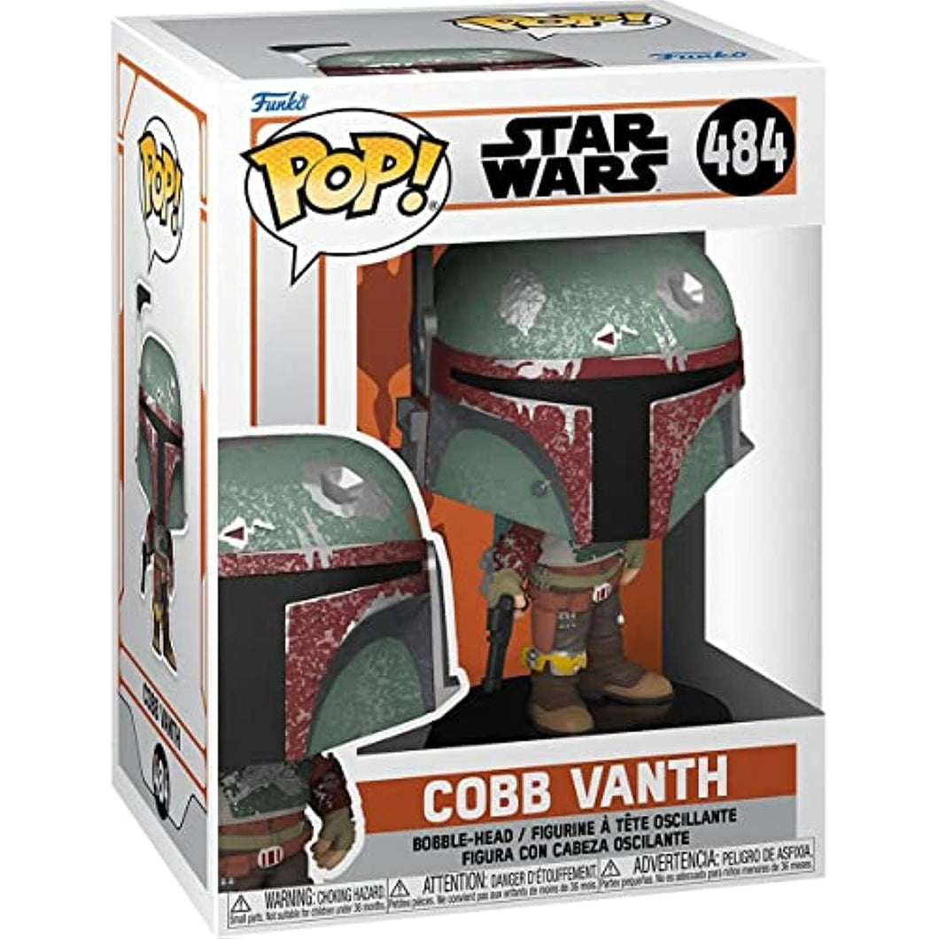 Funko Pop! Star Wars: The Mandalorian - Cobb Vanth (The Marshal) Figure w/ Protector