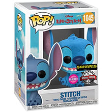 Load image into Gallery viewer, Funko POP! Disney Lilo &amp; Stitch #1045 - Stitch Flocked Exclusive w/ Protector