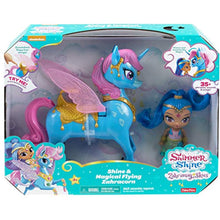 Load image into Gallery viewer, Fisher-Price Nickelodeon Shimmer &amp; Shine Magical Flying Zahracorn Shine