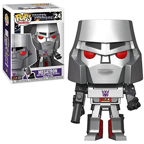 Funko POP! Retro Toys:Transformers MEGATRON Figure #24 w/ Protector