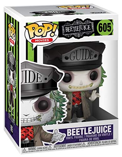 Funko Pop Horror: Beetlejuice - Beetlejuice with Hat Collectible Figure, Multicolor