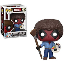 Load image into Gallery viewer, Funko POP! Marvel DEADPOOL as BOB ROSS Figure #319 w/ Protector
