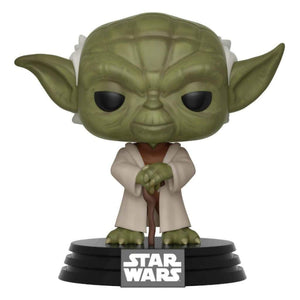 Funko Pop Star Wars: Clone Wars - Yoda Collectible Figure, Multicolor