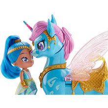 Load image into Gallery viewer, Fisher-Price Nickelodeon Shimmer &amp; Shine Magical Flying Zahracorn Shine