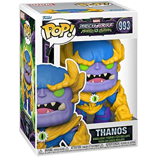 Funko Pop! Marvel: Monster Hunters - Thanos Figure w/ Protector