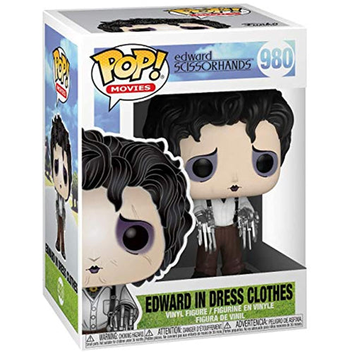 Funko POP Movies: Edward In Dress Clothes  w/ Protector