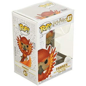 Funko POP! Harry Potter FAWKES Figure #87 w/ Protector