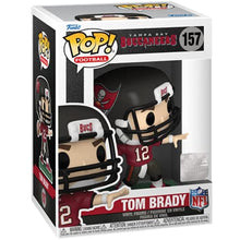 Load image into Gallery viewer, Funko POP! NFL Buccaneers TOM BRADY Home Uniform Figure #157 w/ Protector