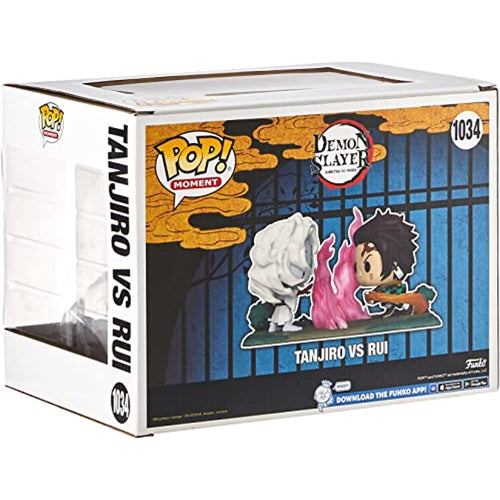 Funko Pop! Moment: Demon Slayer - Tanjiro vs. Rui Figure