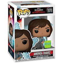 Load image into Gallery viewer, Funko POP! Doctor Strange AMERICA CHAVEZ Summer 2022 Con Exclusive  w/ Protector