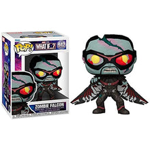 Load image into Gallery viewer, Funko POP Marvel: What If? - Zombie Falcon Figure w/ Protector
