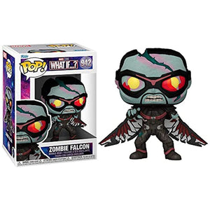 Funko POP Marvel: What If? - Zombie Falcon Figure w/ Protector