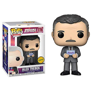 Funko POP! TV: Jeopardy! ALEX TREBEK Chase Figure #776 w/ Protector