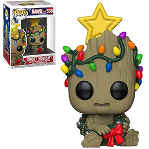 Funko Pop! Marvel: Holiday - Groot with Wreath w/Protector