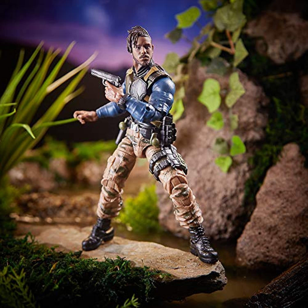 Marvel Legends ~ ERIK KILLMONGER (MILITARY) FIGURE ~ Black Panther Series 2