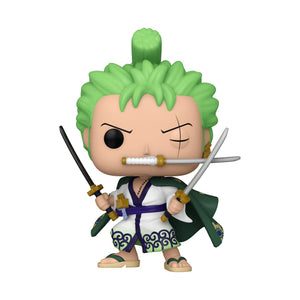 Funko Pop! Animation: One Piece - Roronoa Zoro Figure w/ Protector