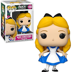 Funko POP! Disney: Alice in Wonderland 70th ALICE Curtsying #1058 w/ Protector