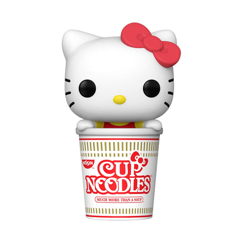 Funko Pop! Sanrio: HKxNissin - Hello Kitty in Noodle Cup Figure w/ Protector