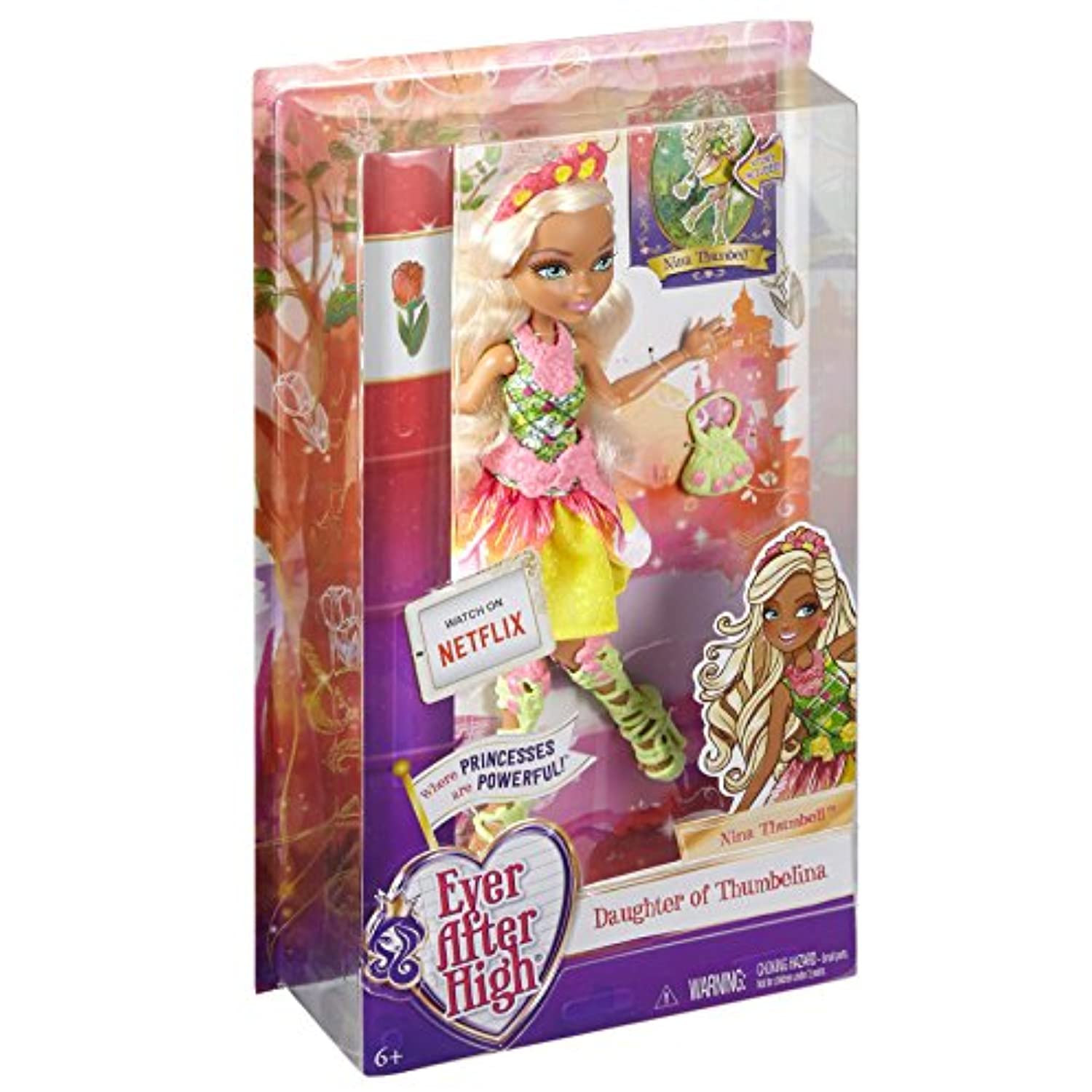 Ever After High Nina Thumbell Doll Daughter Of Thumbelina