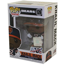 Load image into Gallery viewer, NFL Khalil Mack # 126 Chicago Bears Wave 6 Pop Vinyl Figure w/ Protector