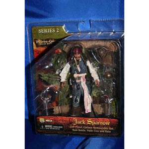 NECA Pirates of The Caribbean Dead Man's Chest Series 2 Jack Sparrow Figure