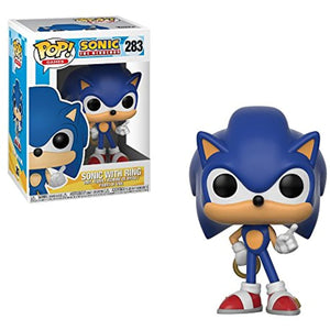 Funko Pop! Games: Sonic - Sonic with Ring Figure w/ Protector