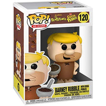 Load image into Gallery viewer, Funko Pop! Ad Icons: Cocoa Pebbles - Barney with Cereal figure w/ Protector
