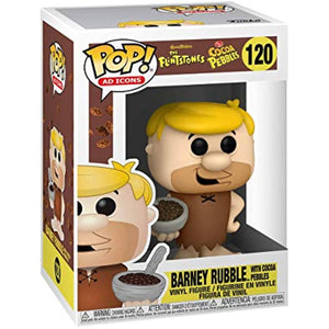 Funko Pop! Ad Icons: Cocoa Pebbles - Barney with Cereal figure w/ Protector
