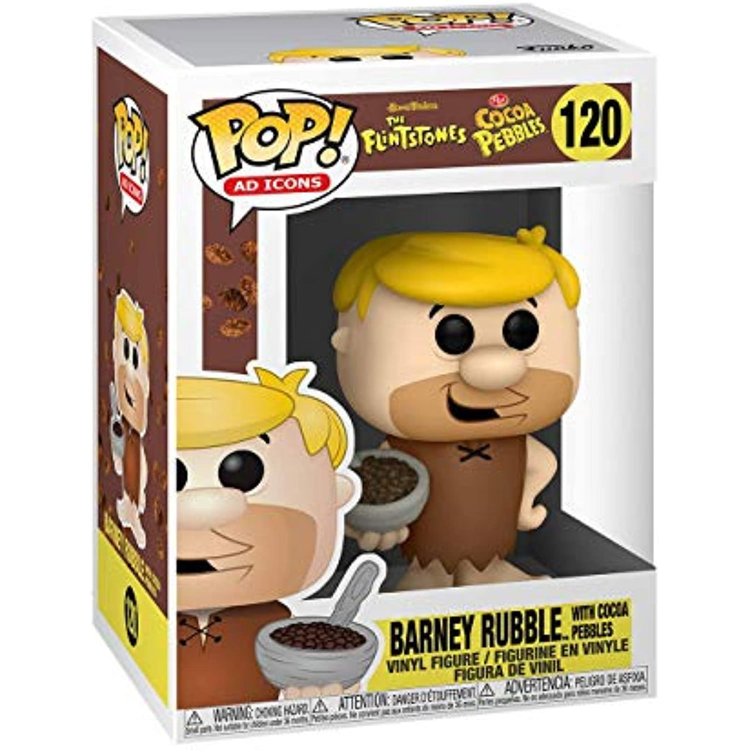 Funko Pop! Ad Icons: Cocoa Pebbles - Barney with Cereal figure w/ Protector