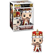 Load image into Gallery viewer, Funko Pop! Rocks: Freddie Mercury King Figure w/ Protector