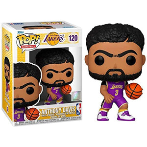 Funko Pop! NBA: Lakers - Anthony Davis (Purple Jersey) w/ Protector