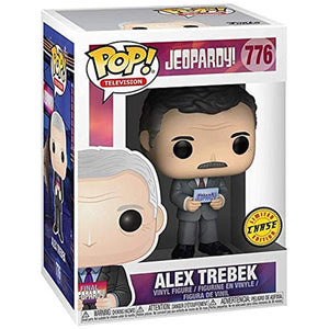 Funko POP! TV: Jeopardy! ALEX TREBEK Chase Figure #776 w/ Protector