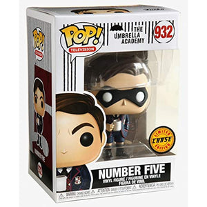 Funko POP! TV The Umbrella Academy Number Five CHASE Figure #932 w/ Protector