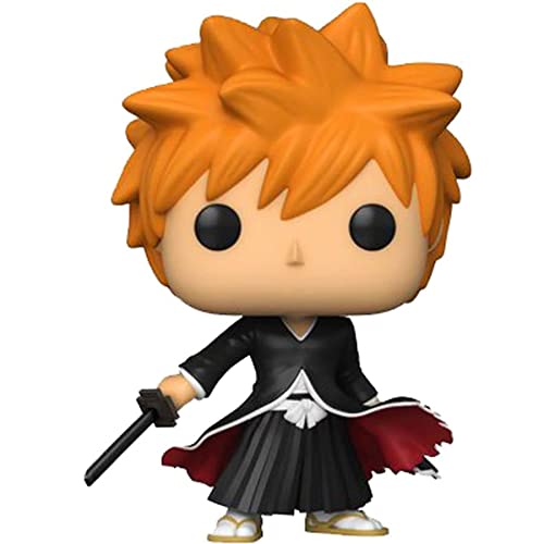 Funko Pop Bundle Bleach Ichigo Bankai Tensa Zangetsu Figure (AAA Anime Exclusive) w/ Protector