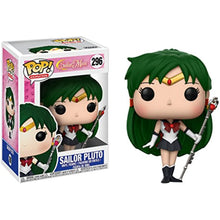 Load image into Gallery viewer, Funko Pop Animation: Sailor Moon - Sailor Pluto Figure w/ Protector