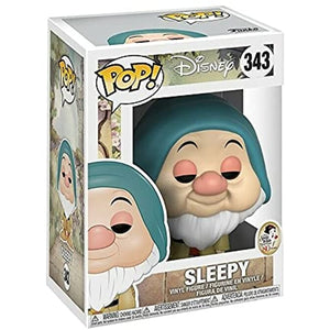 Funko Pop Disney: Snow White - Sleepy Collectible Figure w/Protector