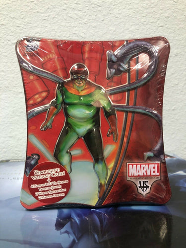 Upper Deck Marvel Definitive Super Hero TCG Booster Packs OCTUPUS Tin Box Set