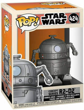Load image into Gallery viewer, Funko Pop! Star Wars R2-D2 Silver Concept Series Droid w/ Protector IN STOCK