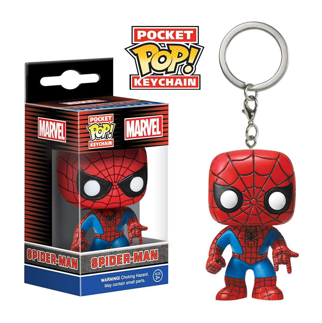 Spider-Man Marvel Comics Funko Pop! Vinyl Figure Pocket Keychain